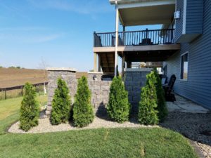 Backyard makeover and remodel Norwalk Seasonal - Des Moines, Iowa