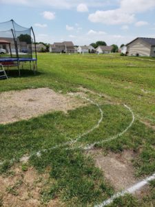 In Progress Patio Build Norwalk Seasonal - Des Moines, Iowa