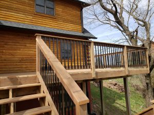 Large Second Level Deck Remodel by Norwalk Seasonal - Des Moines, Iowa