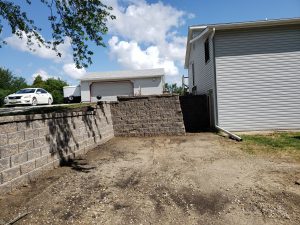 Large Retaining Wall Large Multi Level Retaining Wall by Norwalk Seasonal - Des Moines, Iowa