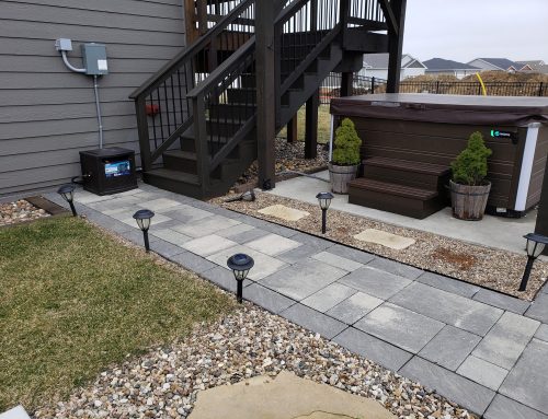 Stone Patio Installation