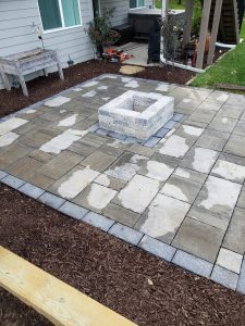 Fire Pit Build by Norwalk Seasonal - Des Moines, Iowa