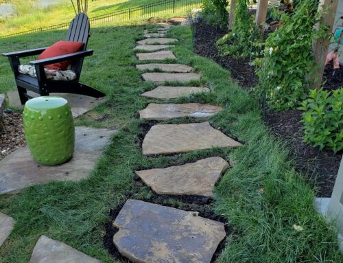 Flagstone Walkway