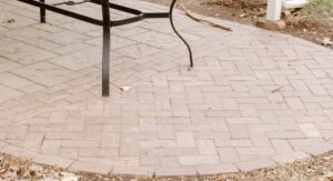 Brick Backyard Patio Norwalk Seasonal - Des Moines, Iowa
