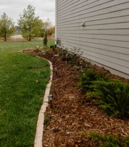 Side of House Landscaping Norwalk Seasonal - Des Moines, Iowa