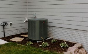 Mulch and Stone around Utilities Norwalk Seasonal - Des Moines, Iowa