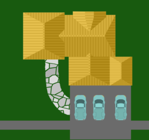 Triple Driveway